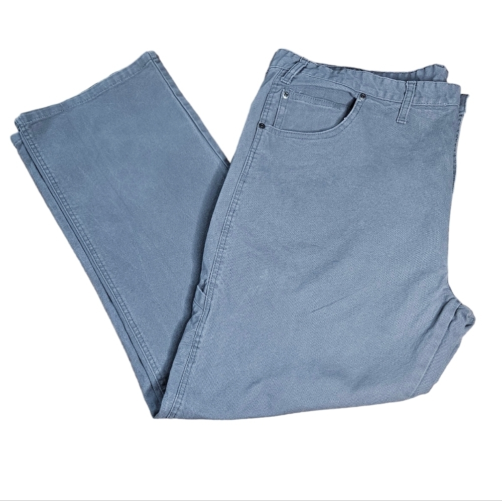 Dickies canvas gray utility pants ED219RVG